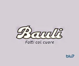 Logo e Motto Bauli; fatti col cuore;