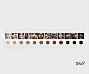 Progetto Color Carne; facce; colri di pelle;