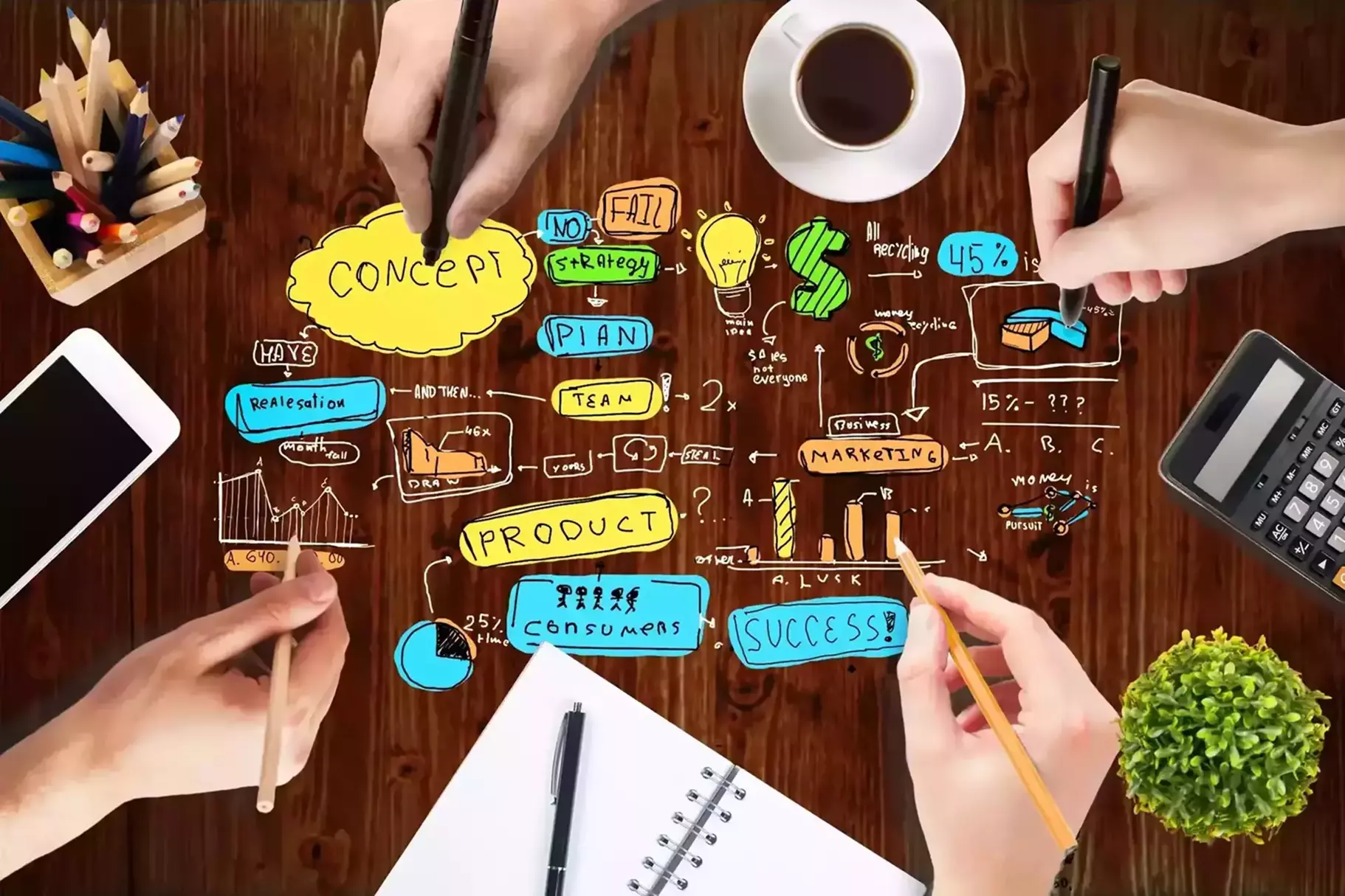 Mappa Mentale; Mappa Concettuale; blu7; Marketing;