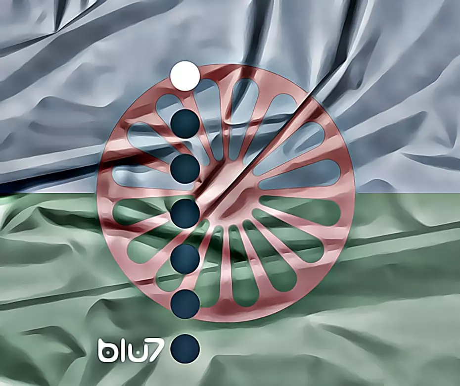 Popolo Rom; simbolo;