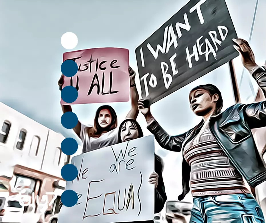 Giustizia Sociale; manifesti; corteo;