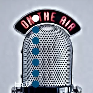 Radio; un microfono;