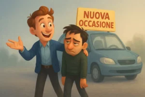 Buon umore; contro cattivo umore; venditore; acquirente;