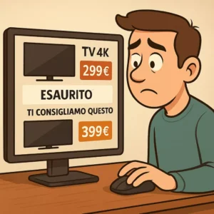 disegno; esempio di specchietto per le allodole; prodotto esaurito;