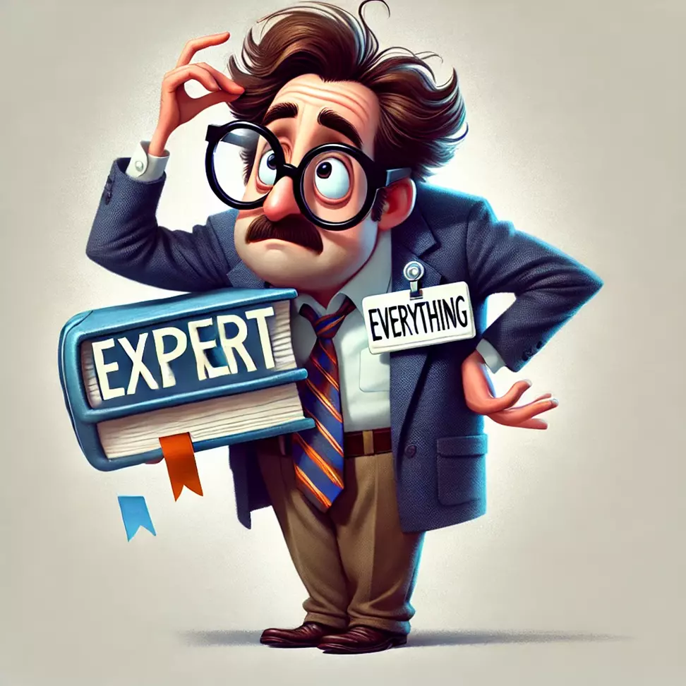 disegno; buffo; l'esperto;