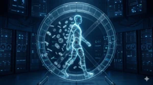 un uomo in un ruota; allenare; Intelligenza Artificiale;