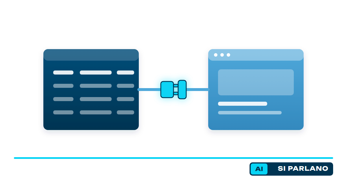 gestionale; sito web; cavo; spina; integrazione; API